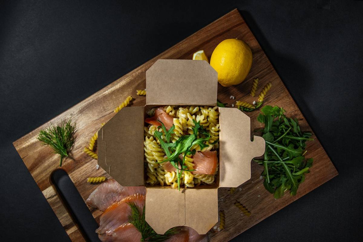 brown and green vegetable on brown carton box