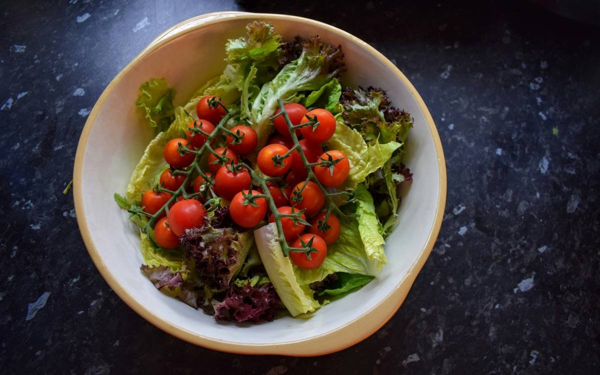 Salad Bowl on Granite